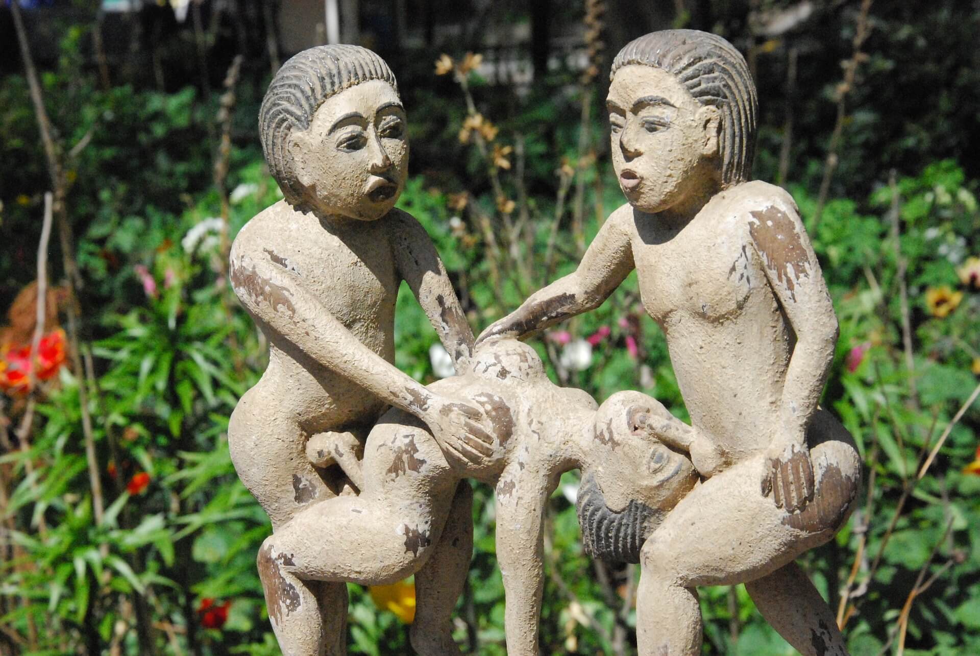 Kamasutra MFM Threesome Statue